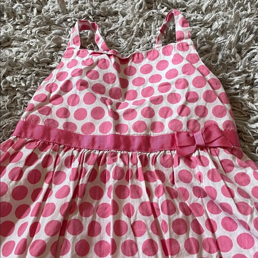 2008 Gymboree Outlet Pink Polka Dot Sundress, Size 6